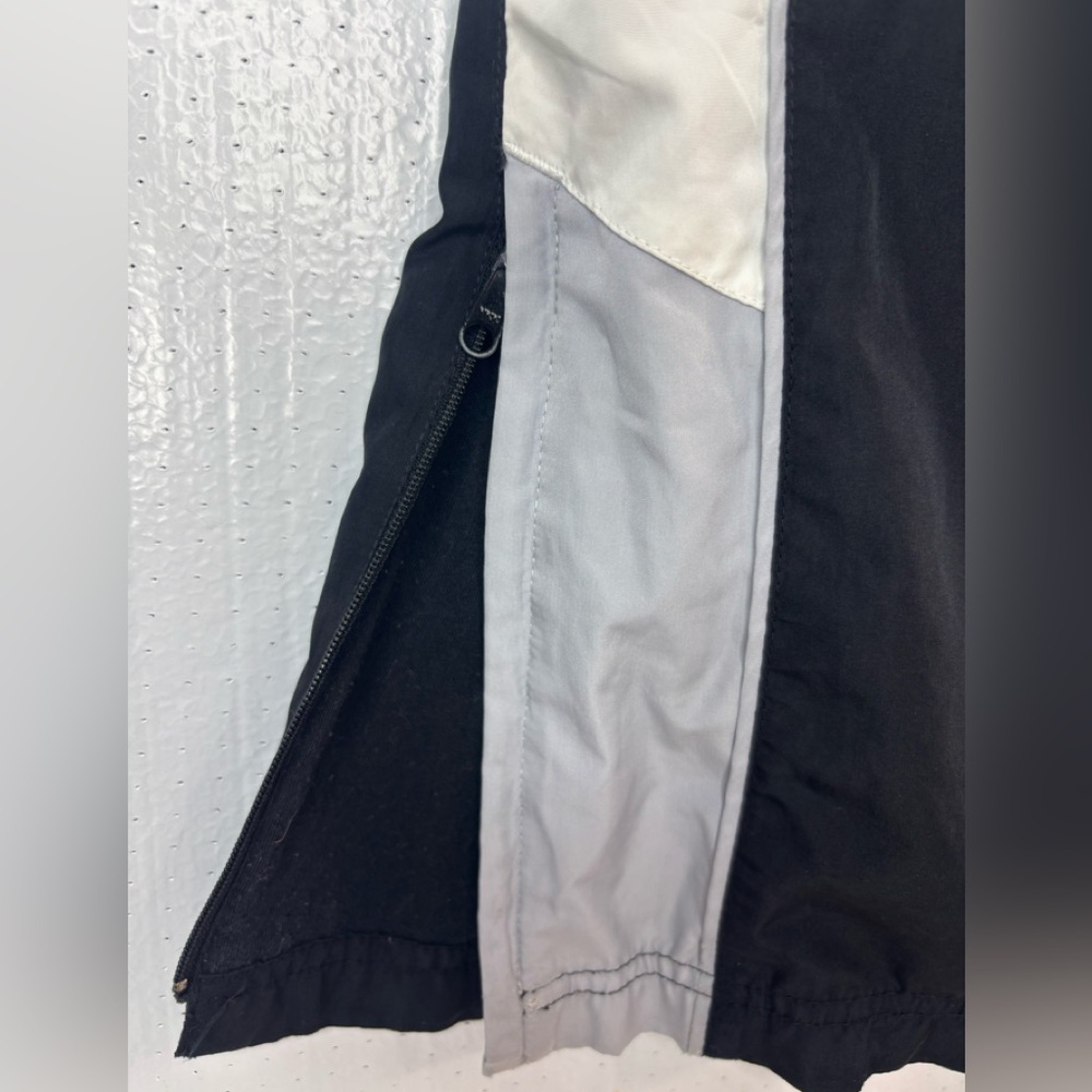 Nike L Boys Warm Up Joggers Black Athletic Lined Pants with Comfort Fit - Picture 7 of 12